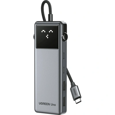 Разветвитель USB UGREEN CM889 (75177) USB-C Hub,3USBA/USBC/HDMI PD сер косм