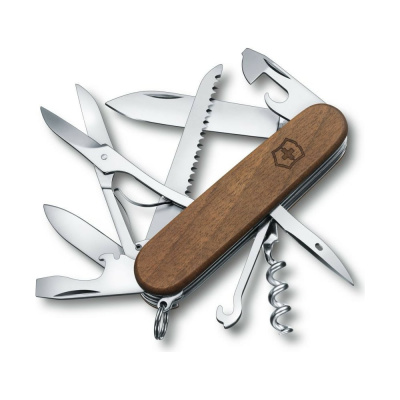 Нож Victorinox Huntsman Wood, 91 мм, 13 функций, дерево