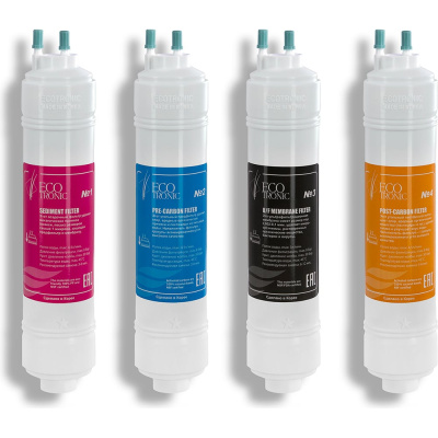 Комплект фильтров c UF 12 дюймов U-тип ECOTRONIC