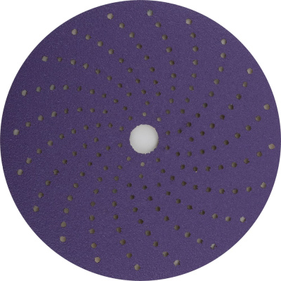 Круг шлифовальный c мультипылеотводом Purple PROBOS P120, CP737 CERAMIC Hookit, 150 мм,10 шт/уп. 73751370-10