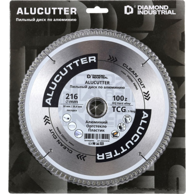 Диск пильный Diamond Industrial 216x30/25.4 мм Z100 AluCutter