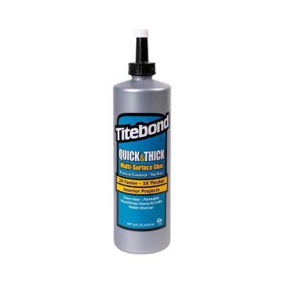 Клей (не растекается и не капает) Titebond Quick & Thick