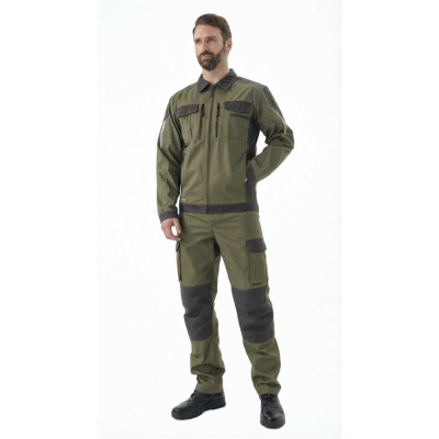 Костюм URSUS АНКОР куртка/брюки, цвет: ХАКИ/ГРАФИТ КОС951-ХАКИ/ГРАФИТ; 52-54, 182-188 КОС951-ХАКИ/ГРАФИТ/52-54, 182-188