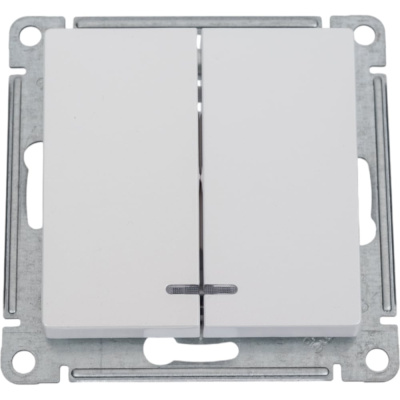 Двухклавишный выключатель Systeme Electric ATLAS DESIGN ATN000453