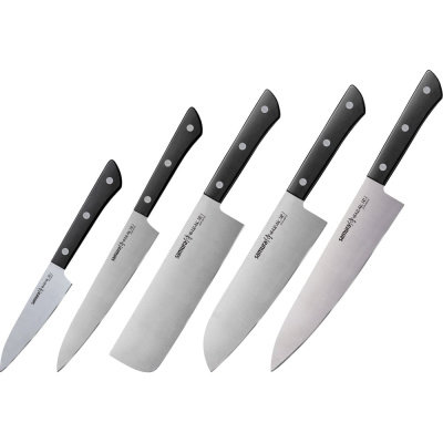 Набор ножей Samura HARAKIRI SHR-0250B/K