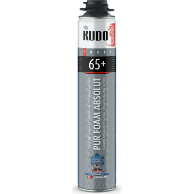 Полиуретановая монтажная пена KUDO PROFF 65+ ARKTIKA