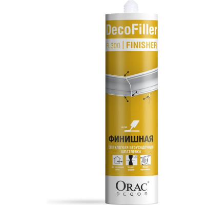 Шпатлевка финишная Oracdecor FL300_RU ORAC DecoFiller 310 ml FL300