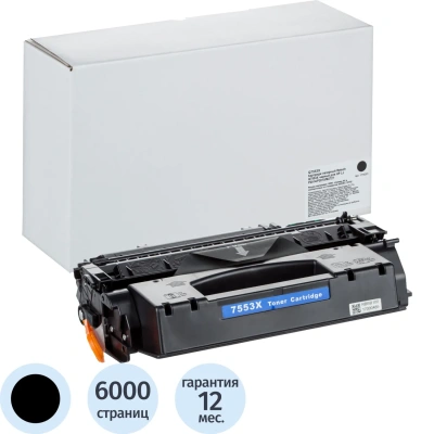Картридж лазерный Retech Q7553X чер. для HP LJ P2014/P2015/M2727