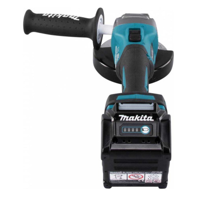 Машина шлифовальная угловая Makita аккум. XGT BL 40В, 125 мм, с комплектом аккум. 2x4Ач BL4040F