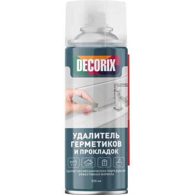 Удалитель герметиков и прокладок Decorix со скребком, 520 мл 0165-00 DX