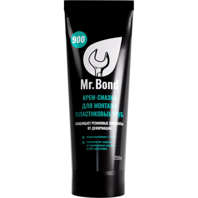 Крем-смазка для монтажа пластиковых труб Mr.Bond QuickSPACER Mr.Bond 900