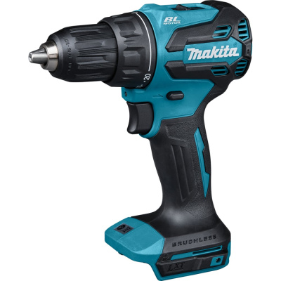 Дрель-шуруповерт аккумуляторная Makita LXT 18В BL XPT, 13мм, 50/27Нм DDF490Z