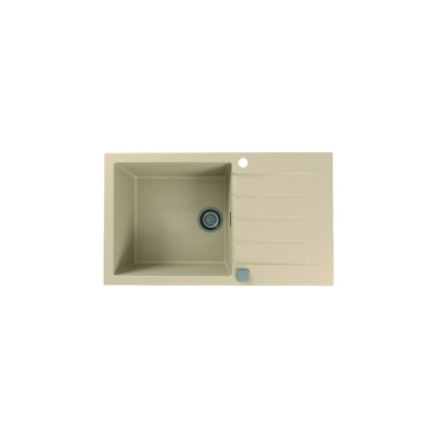 Мойка ALVEUS GRANITAL CADIT 40 TERRA-G22 860х500 1X в комплекте с сифоном