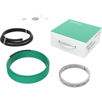 Теплый пол кабельная секция Systeme Electric STEP BALANCE, 18 Вт/м, 252 Вт, 14 м, S м²:1-1,8. Шаг, см: 7-12 5