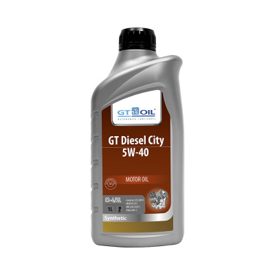 Масло Diesel City, SAE 5W-40, API CI-4/SL, 1 л GT OIL