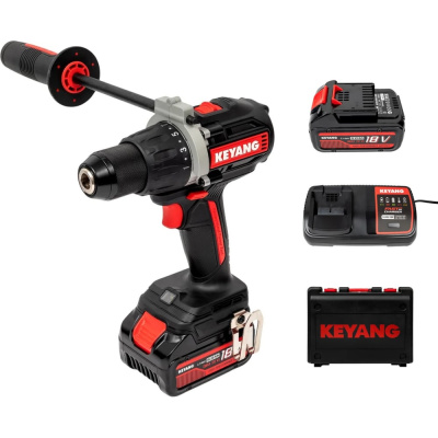 Аккумуляторная дрель-шуруповерт KEYANG DD20BLH-100E (Set)