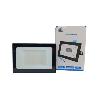 Прожектор VKL electric 150W VLF8 6500К 18000Lm 220V IP65 черный
