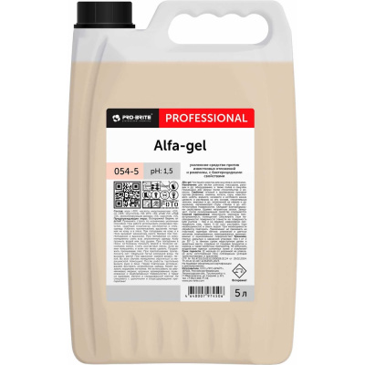 Профхим сантех кисл д/удален налета-ржавч Pro-Brite/ALFA GEL(054-5),5л