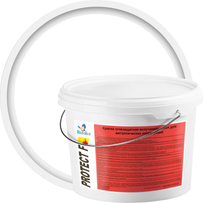 Огнезащитная краска Мицар Protect F, 20 кг, белый