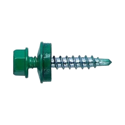 Кровельный саморез Kenner 4,8х35 RAL6002 зелёный (3000 шт.)