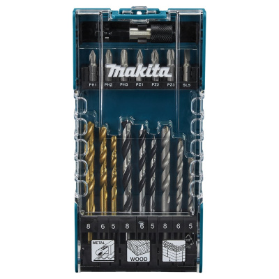 Набор сверл и бит 17 шт Makita