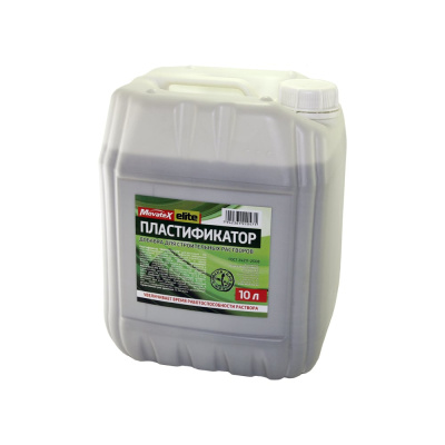 Пластификатор Movatex Elite добавка для строительных растворов, 10 л Т31834