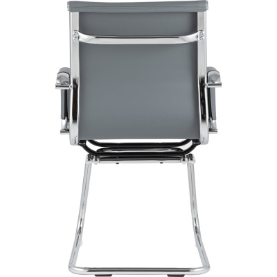 Кресло для посетителей Стул Груп TopChairs Visit, серое D-101L grey
