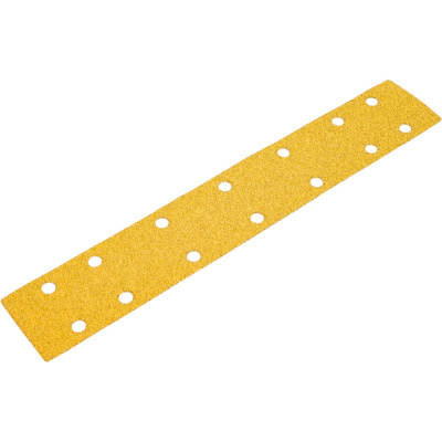 Полоски шлифовальные абразивные ABRAFORM GOLD 70x420 мм, 14 отверстий, 50 шт, P40