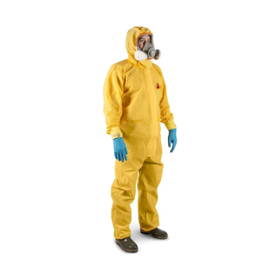 Комбинезон хим.защиты Jeta Safety плотн. 82 г/м2, (3, 4 тип), размер XXXL/56-58 JPC-800-XXXL