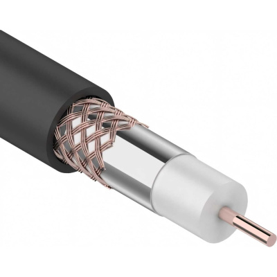 Коаксиальный кабель RG-6U+Cu (75 Ом) REXANT