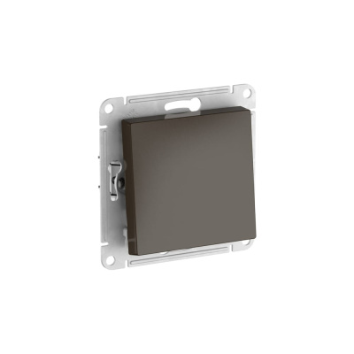 1-клавишный переключатель Systeme Electric ATLASDESIGN, сх.6, 10АХ, мех., быстрозажим. клем., МОККО