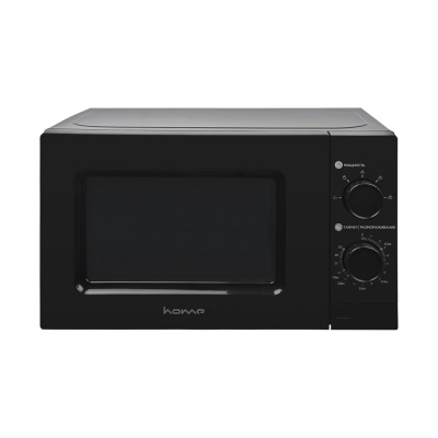 Печь микроволновая home черный, механическое управление HMM207BB