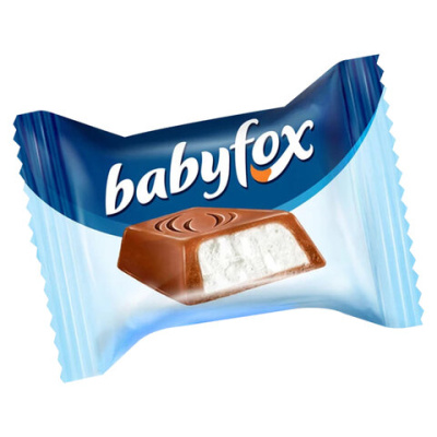 Конфеты шоколадные Babyfox c молочной начинкой, 500г (УК803)