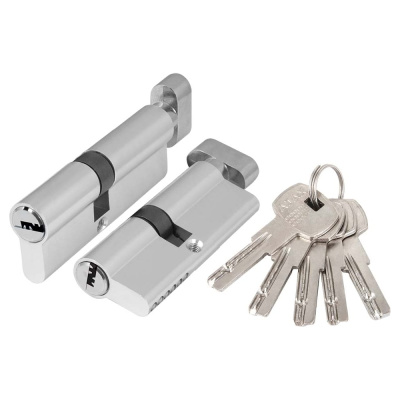 Цилиндровый механизм Ajax AZ202/60 mm (25+10+25), CP