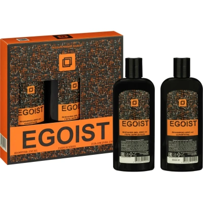 Подарочный набор 381 EGOIST (Шампунь 250 + Гель д/душа 250) МУЖСКОЙ