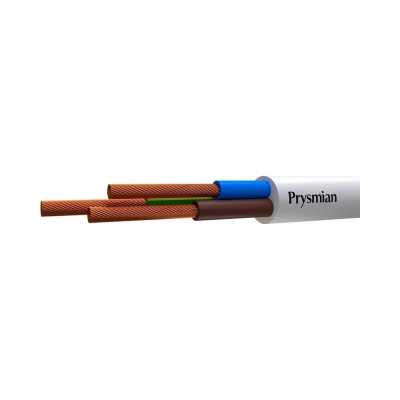 Провод PRYSMIAN ПВСнг(А)-LS 3x2,5 белый