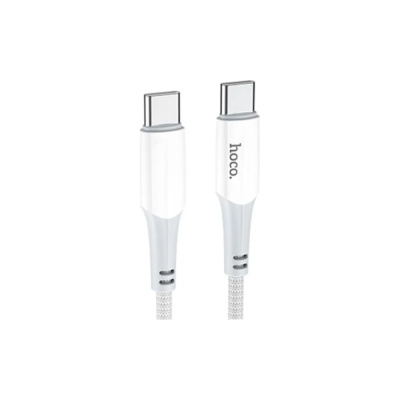 Кабель Usb-c Hoco x70 ferry type-c, 3а, pd60w, 1м, нейлон (белый)