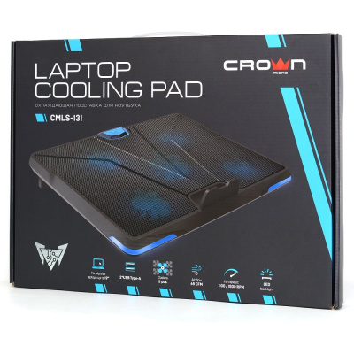 Подставка для ноутбука CROWN CMLS-k331 BLUE