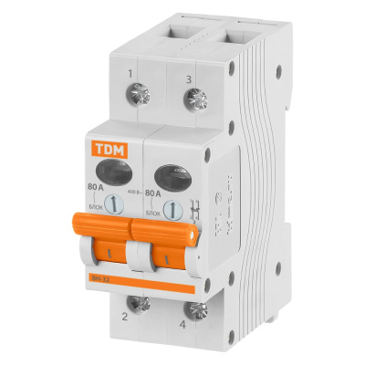 Выключатель нагрузки TDM ELECTRIC ВН-32 2п 80A