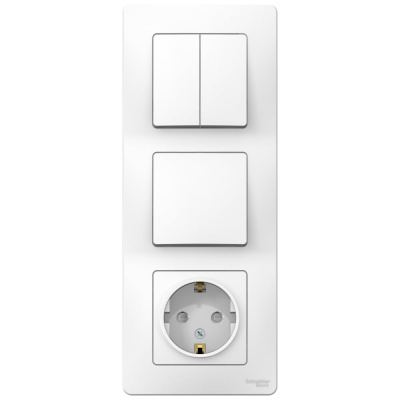 Розетка и выключатель Systeme Electric