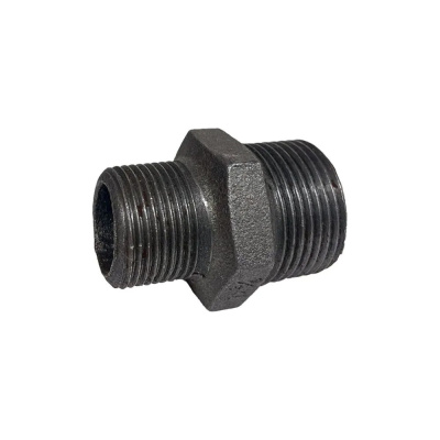 Ниппель переходной Fittex PLUS чугун, Ду50x32, 2"х1 1/4" НР 128-4317