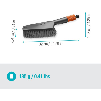 Ручная щетка M с мягкой щетиной Gardena Cleansystem