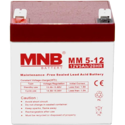 Аккумуляторная батарея MNB MM 5-12