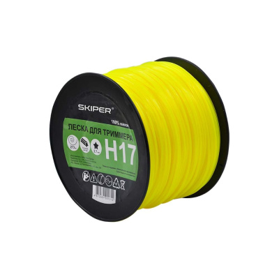Леска H17 2.7 мм, 273 м, звездочка, желтый БОБИНА SKIPER 00-00007964