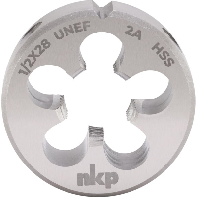 Плашка NKP UNEF 1/2 -28, DIN EN 22568, HSS, 2A, 38x10мм