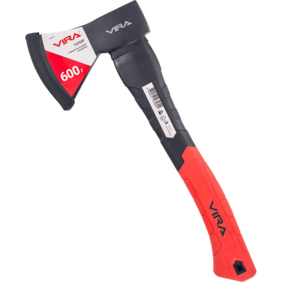 Топор VIRA 600г с фиберглассовой рукоятью