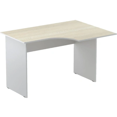 Стол эргономичный Easy St LT 16/16 01002200 пр. св.дуб/сер 1200x900/600x740