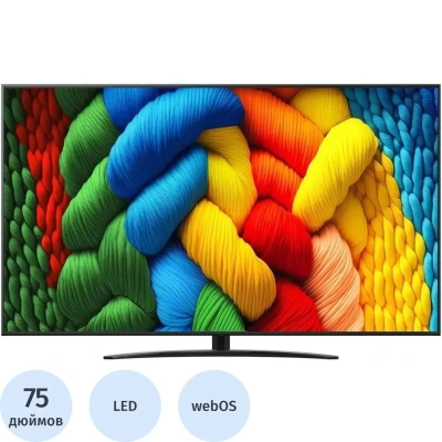 Телевизор LG 75NANO81A6A.ARUG