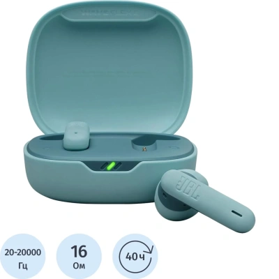 Наушники JBL Wave Flex 2 Blue (JBLWFLEX2BLU)