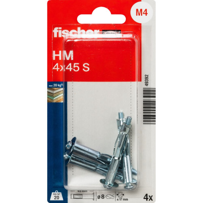Металлический дюбель Fischer HM 4x45 S K NV